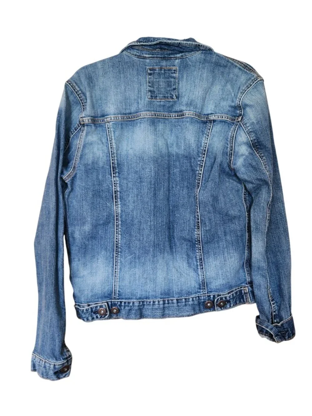 Merona denim Jean Jacket Festival Womens size Small - Picture 2 of 3